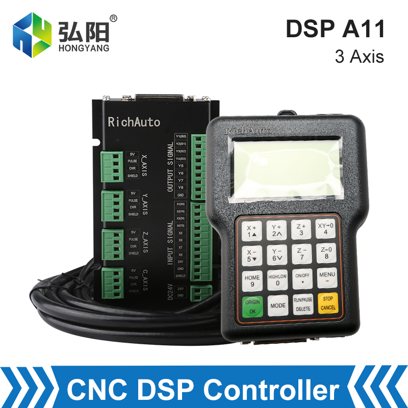 Richauto A11 Dsp Controller 3 Axis - CNC Controller Richauto DSP A11 3แกน