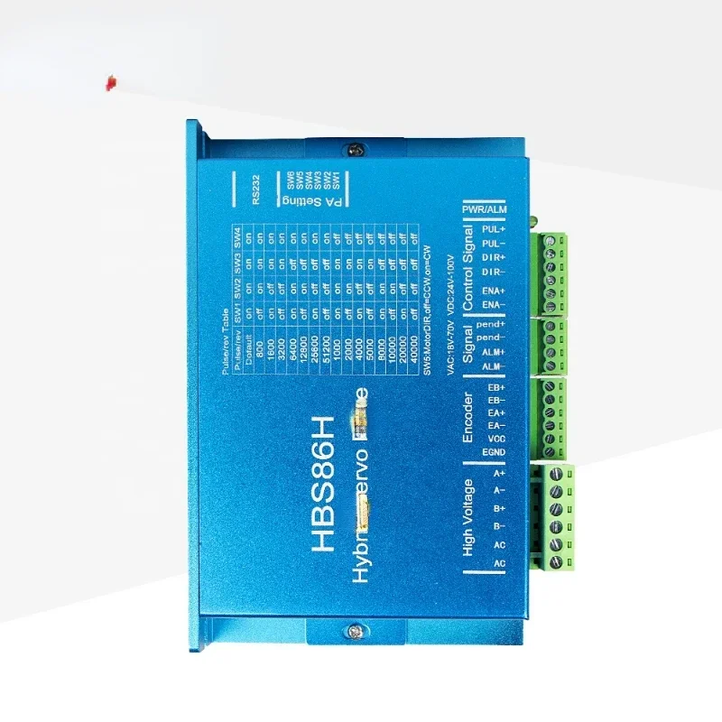 Hybrid Servo Driver Nema 34 8.5Nm - มอเตอร์สเต็ปเปอร์แบบวงปิด Nema 34 แรงดันไฟฟ้า 18-70VAC 24-100VDC