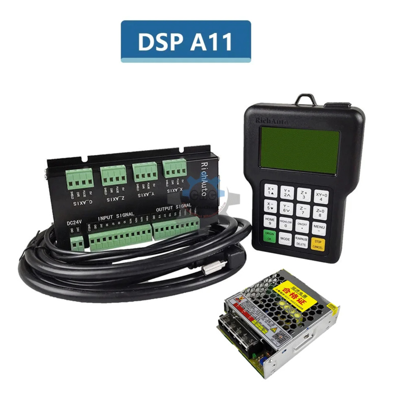 Richauto A11 Dsp Controller 3 Axis - Freeshipping RichAuto DSP A11E ภาษาอังกฤษรุ่น CNC