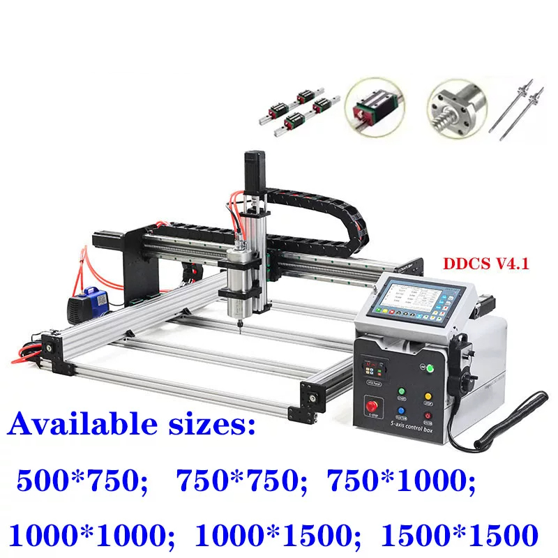 Ddcs V4.1 4 Axis Cnc Offline Controller - DDCS V4.1 ระบบควบคุมออฟไลน์ 4 แกนสำหรับเครื่องแกะสลัก CNC,