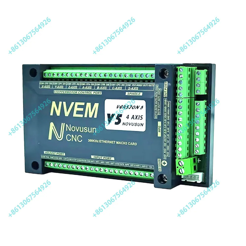 5 Axis Cnc Breakout Board Interface Mach3 - NVEM V5 Mach3 อินเทอร์เฟซ Ethernet Motion