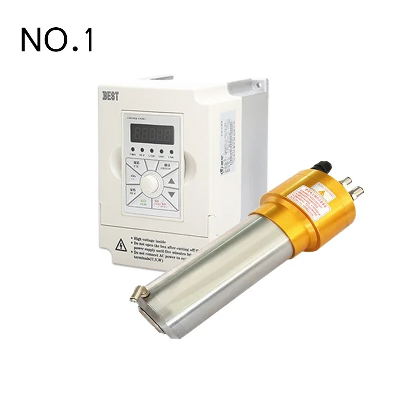2.2Kw Water Cooled Spindle Kit Vfd - 1.5kw/2.2kw แกนระบายความร้อนด้วยน้ําชุด 110 V/220 V อินเวอร์เตอร์