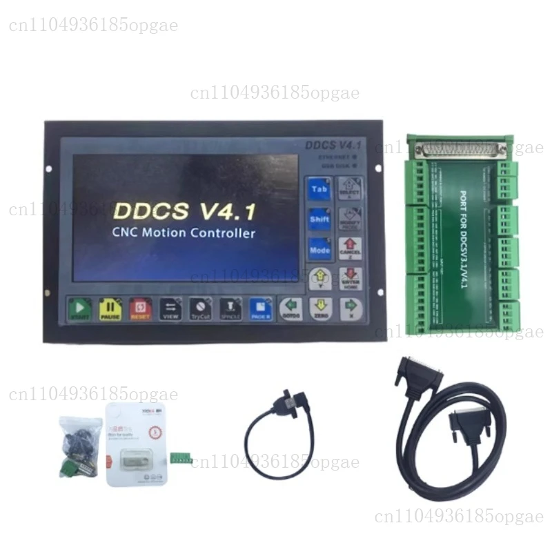 Ddcs V4.1 4 Axis Cnc Offline Controller - DDCS V4.1 ตัวควบคุมการเคลื่อนที่แบบสแตนด์อโลน ตัวควบคุมออฟไลน์ รองรับ 3/4