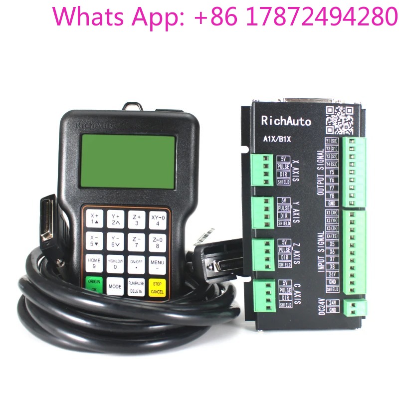 Richauto A11 Dsp Controller 3 Axis - ริชออโต้ A11 DSP 0501 ระบบควบคุม CNC