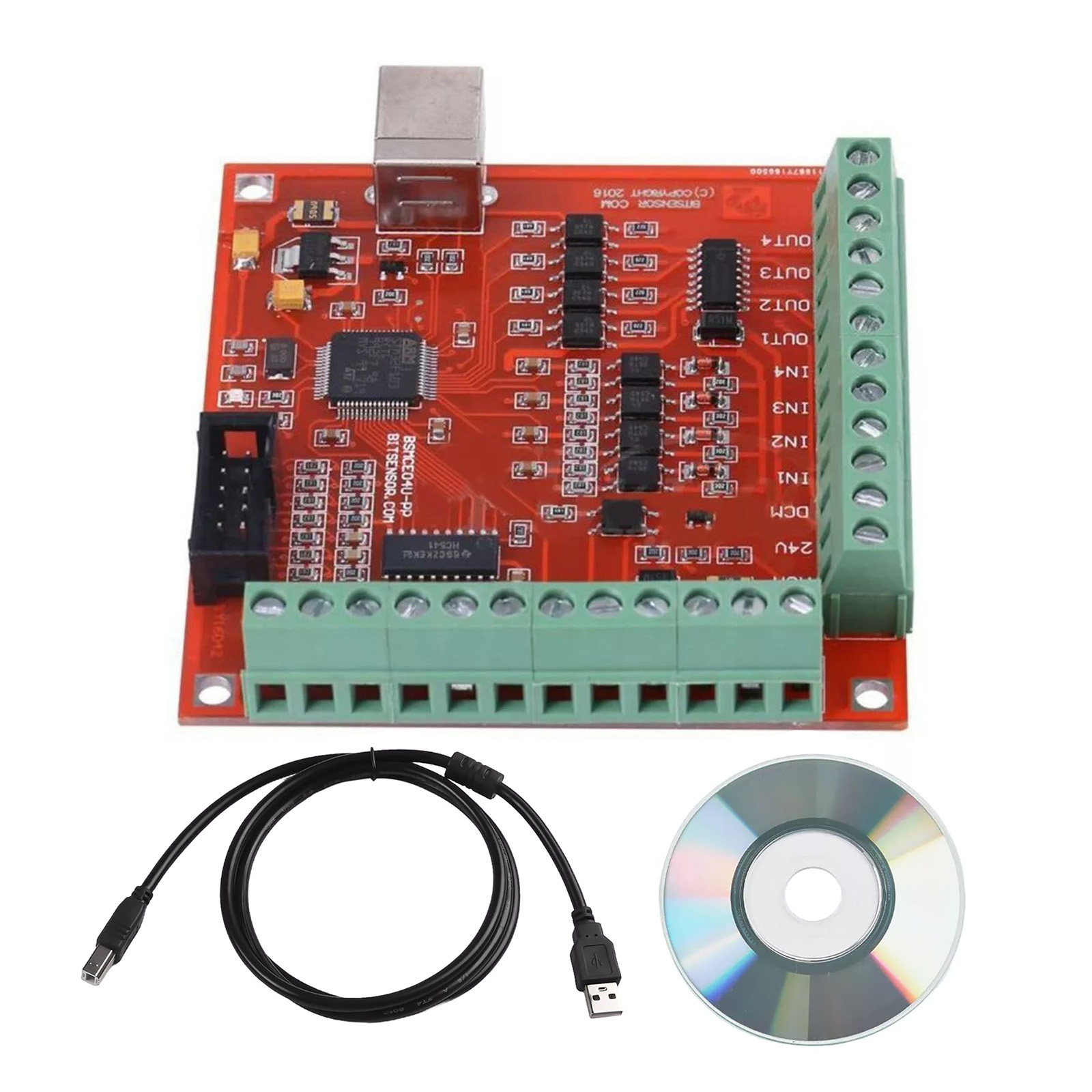 Mach3 Usb Cnc Controller 4 Axis 100Khz - การ์ดควบคุมการเคลื่อนที่ 4 แกน USB CNC แบบ