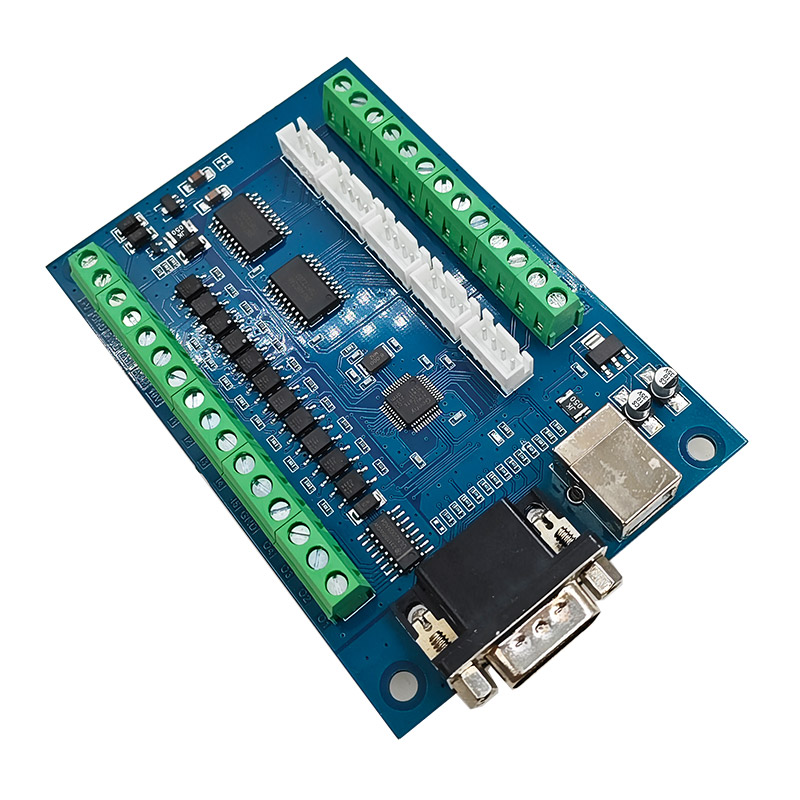5 Axis Cnc Breakout Board Interface Mach3 - USB MACH3 CNC มอเตอร์ไดร์เวอร์บอร์ด 100Khz Breakout