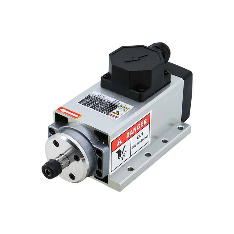 Er20 Collet Chuck Spindle Motor 220V - มอเตอร์แกนหมุนเครื่องกัด CNC 1.5 กิโลวัตต์ 2 แรงม้า