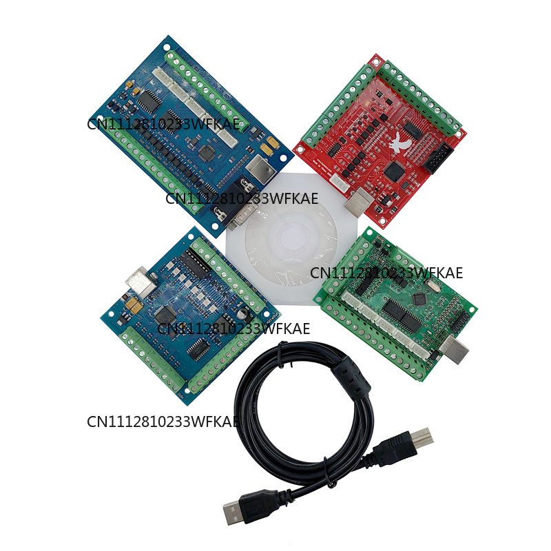 5 Axis Cnc Breakout Board Interface Mach3 - บอร์ดเบรกเอาต์อินเทอร์เฟซไดรเวอร์ CNC 1 ชิ้น USB MACH3