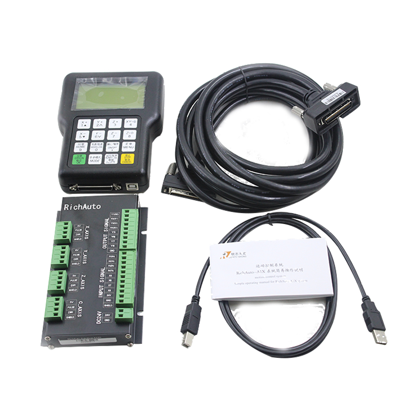 Richauto A11 Dsp Controller 3 Axis - ริชออโต้ A11 คอนโทรลเลอร์ CNC DSP A11E