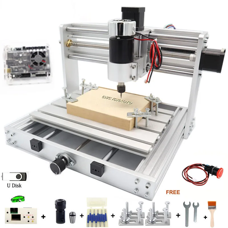 CNC 3018 Pro Max โลหะแกะสลักเค - Cnc 3018 Pro Max Metal บทวิจารณ์และราคา