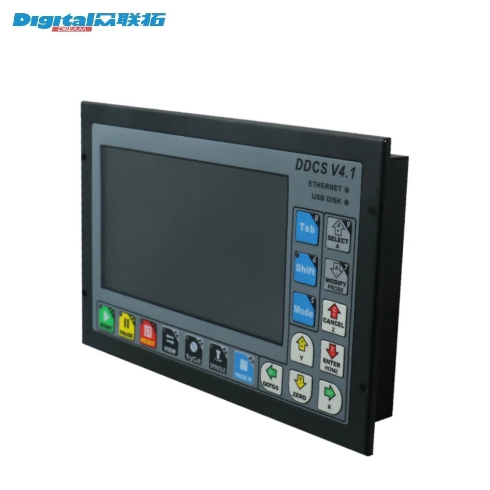 ดิจิตอลดรีม DDCS V4.1 3/4 แกนร - Ddcs V4.1 4 Axis Cnc Offline Controller บทวิจารณ์และราคา