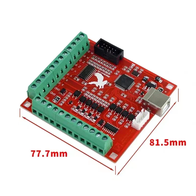 บอร์ดควบคุมการเคลื่อนที่ CNC M - 5 Axis Cnc Breakout Board Interface Mach3 บทวิจารณ์และราคา