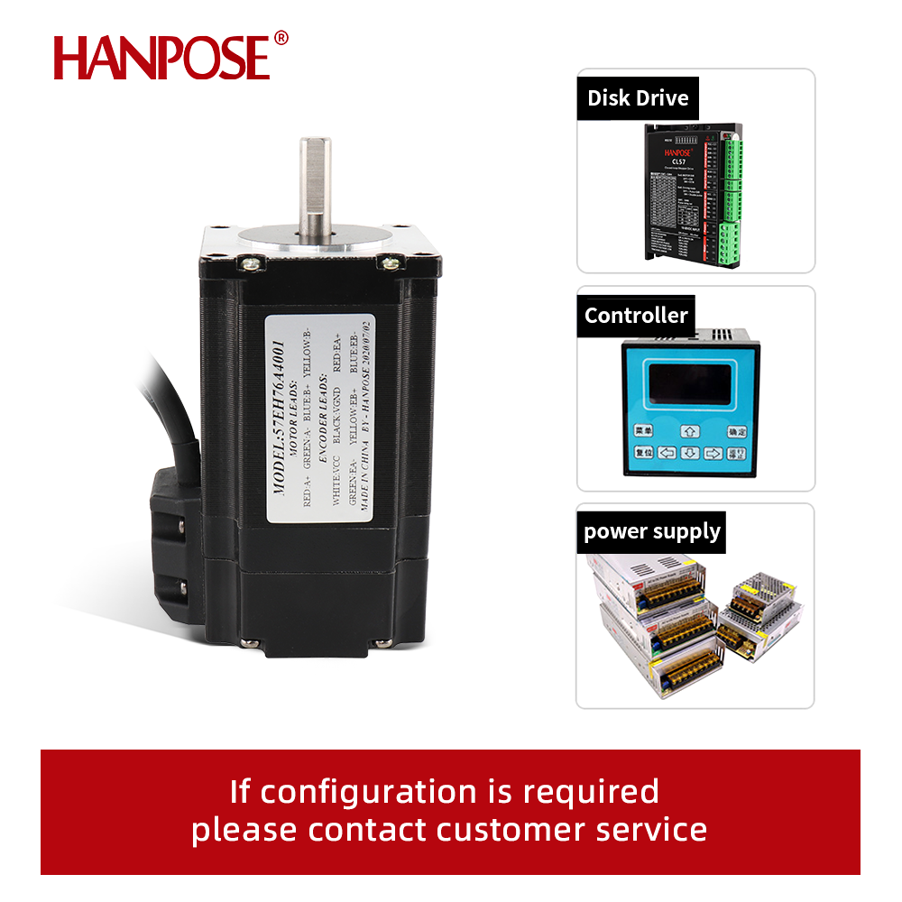 มอเตอร์สเต็ปเปอร์แบบวงปิด NEMA - Nema 23 Closed Loop Stepper Motor Driver Kit บทวิจารณ์และราคา