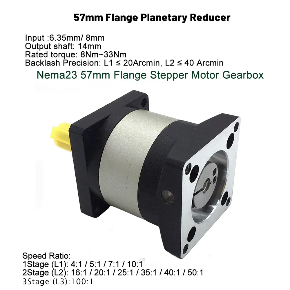 ดาวเคราะห์เกียร์ 57 มอเตอร์ TB - Nema 23 Closed Loop Stepper Motor Driver Kit บทวิจารณ์และราคา