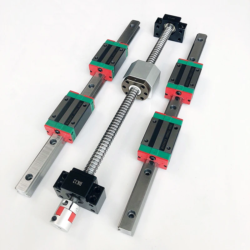รางเลื่อนแบบเส้นตรง HGR20 HGR1 - Hgr20 Linear Guide Rail Ballscrew Set บทวิจารณ์และราคา