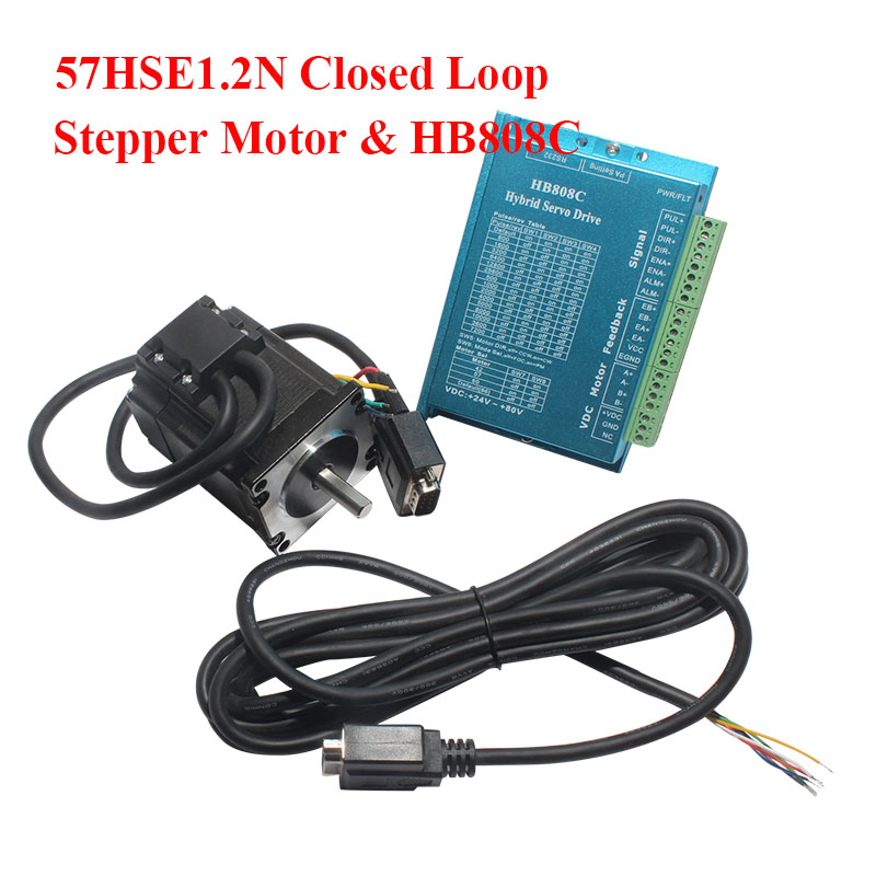 มอเตอร์สเต็ปเปอร์แบบวงปิด Nema - Nema 23 Closed Loop Stepper Motor Driver Kit บทวิจารณ์และราคา