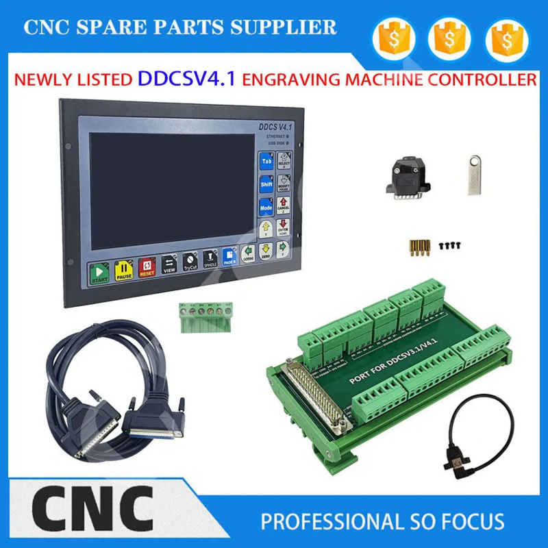 ล่าสุด DDCSV3.1 อัพเกรด DDCS V - Ddcs V4.1 4 Axis Cnc Offline Controller บทวิจารณ์และราคา