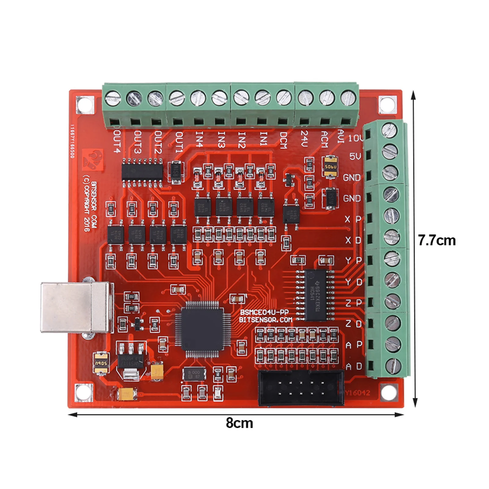 การ์ดควบคุม CNC แบบ USB 4 แกน  - Mach3 Usb Cnc Controller 4 Axis 100Khz บทวิจารณ์และราคา