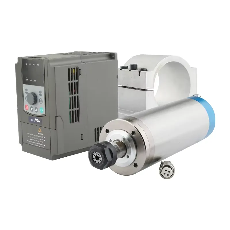 ชุดแกนมอเตอร์ CNC รุ่น ER20 2. - 2.2Kw Water Cooled Spindle Kit Vfd บทวิจารณ์และราคา