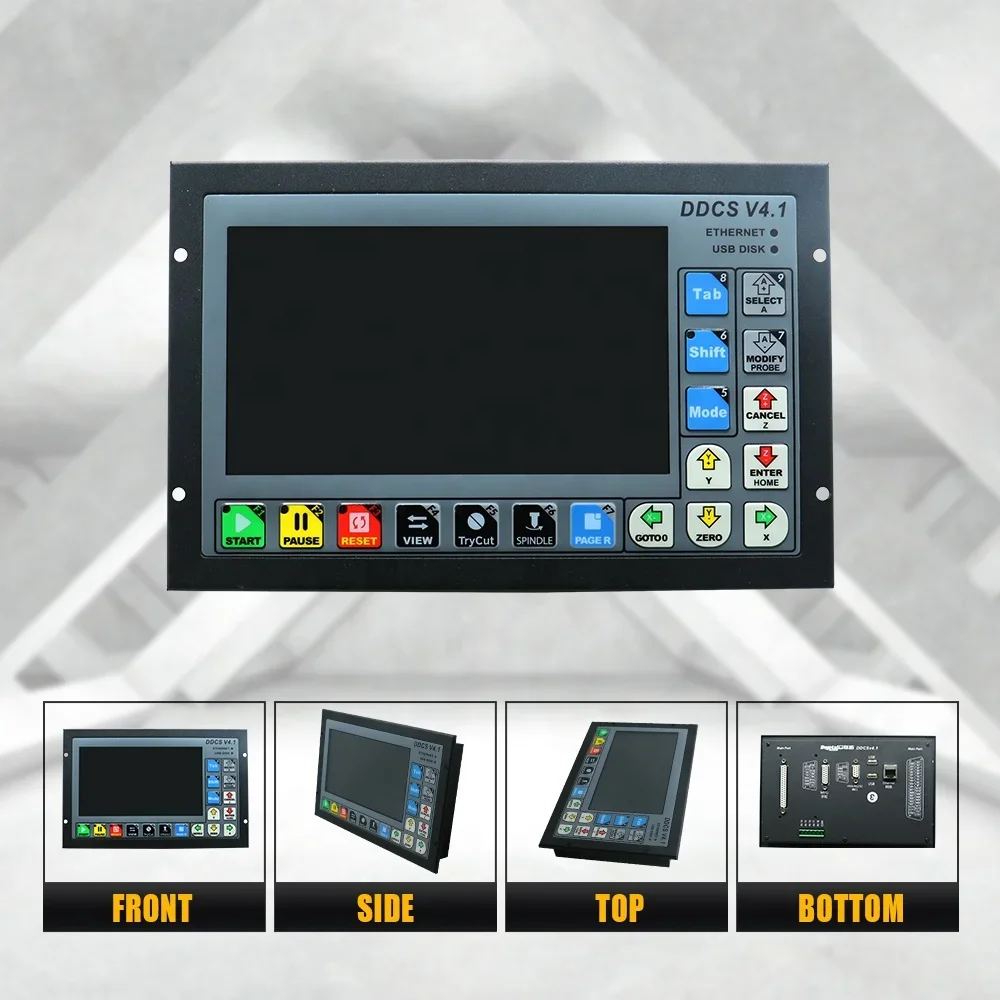 คอนโทรลเลอร์ CNC รุ่นใหม่ล่าสุ - Ddcs V4.1 4 Axis Cnc Offline Controller บทวิจารณ์และราคา