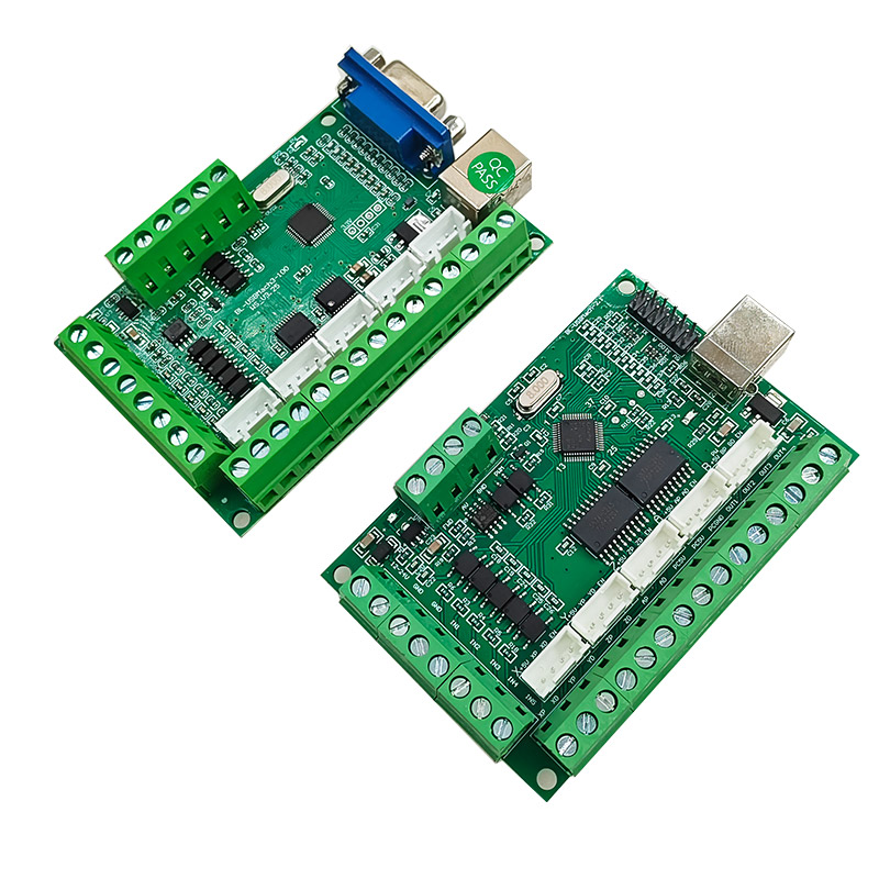 2 ชิ้น USB MACH3 100 กิโลเฮิร์ - 5 Axis Cnc Breakout Board Interface Mach3 บทวิจารณ์และราคา