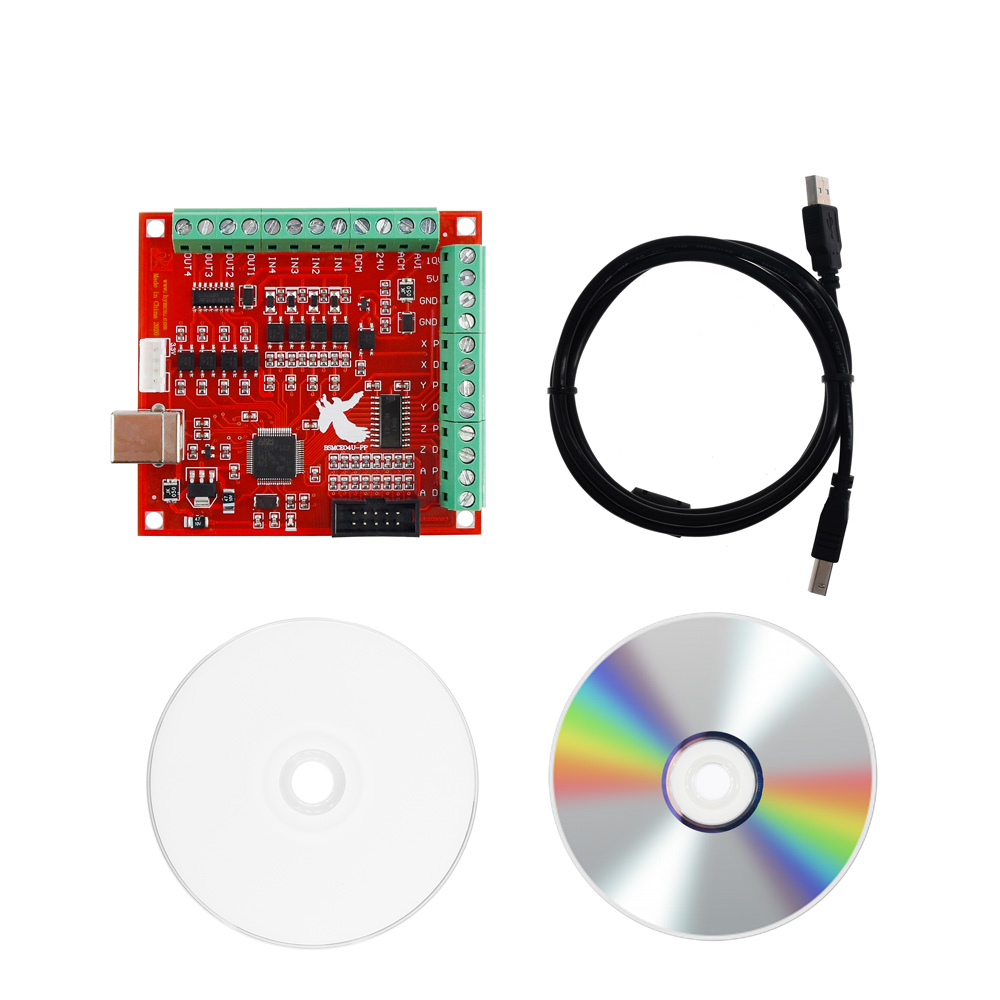 บอร์ดเบรกเอาท์ CNC USB MACH3 ก - Mach3 Usb Cnc Controller 4 Axis 100Khz บทวิจารณ์และราคา