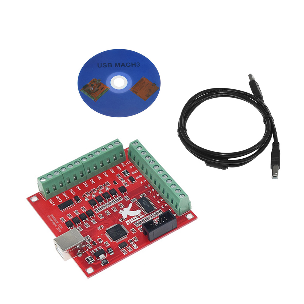 บอร์ดเบรกเอาท์ CNC USB MACH3 ก - Mach3 Usb Cnc Controller 4 Axis 100Khz บทวิจารณ์และราคา