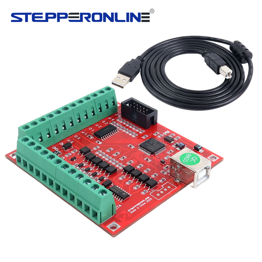 4 แกน USB CNC Breakout Board C - Mach3 Usb Cnc Controller 4 Axis 100Khz บทวิจารณ์และราคา