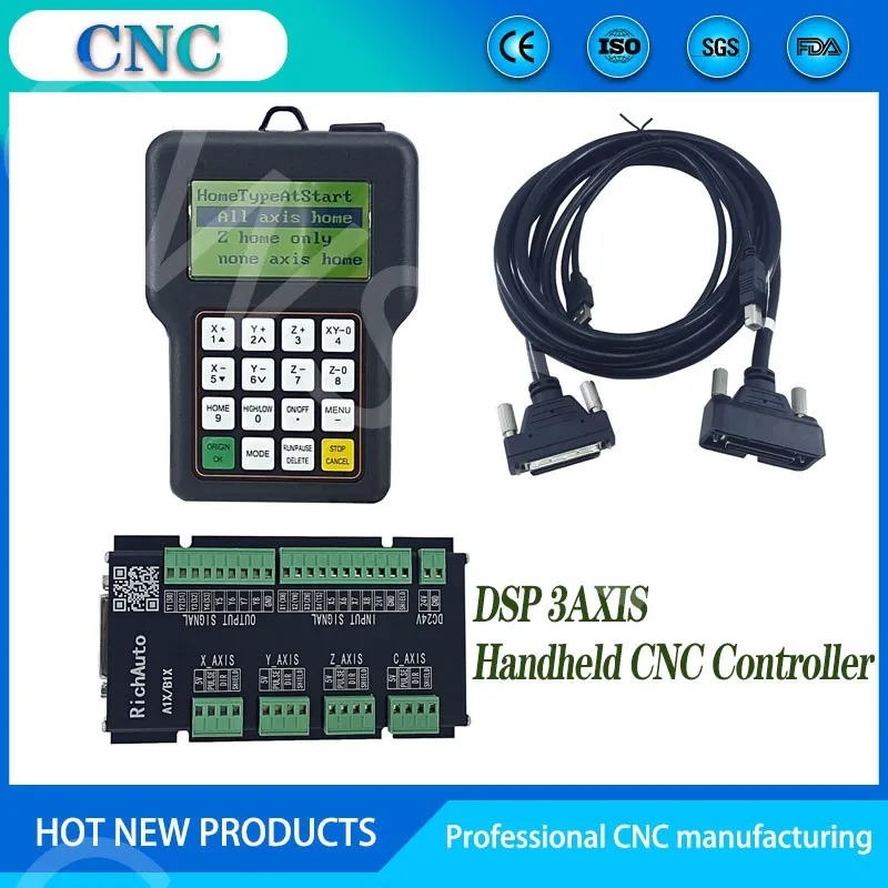 RichAuto DSP A11E คอนโทรลเลอร์ - Richauto A11 Dsp Controller 3 Axis บทวิจารณ์และราคา