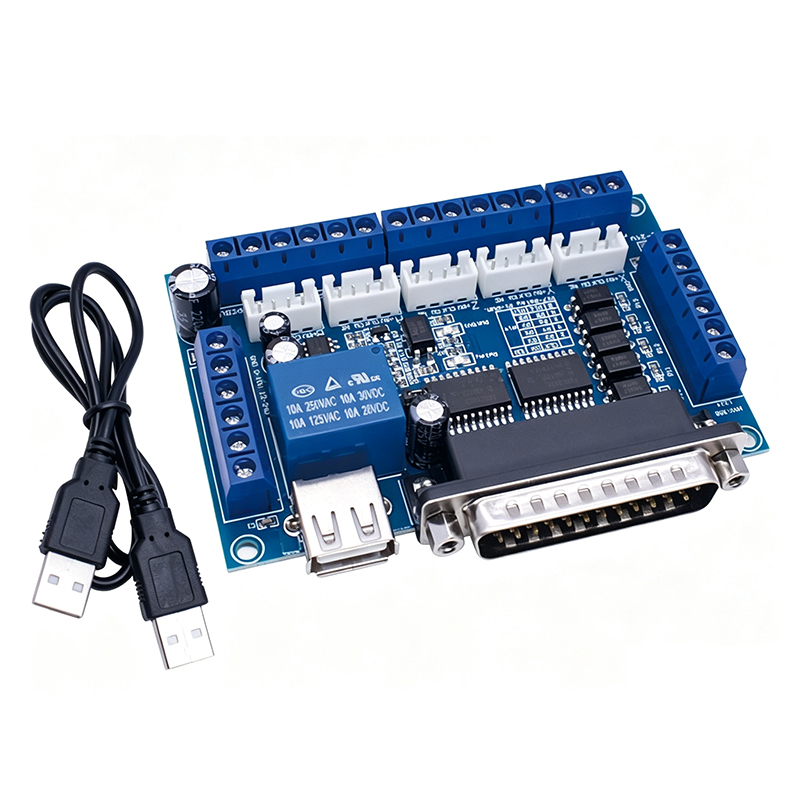 บอร์ดควบคุม MACH3 CNC แบบ 5 แก - 5 Axis Cnc Breakout Board Interface Mach3 บทวิจารณ์และราคา