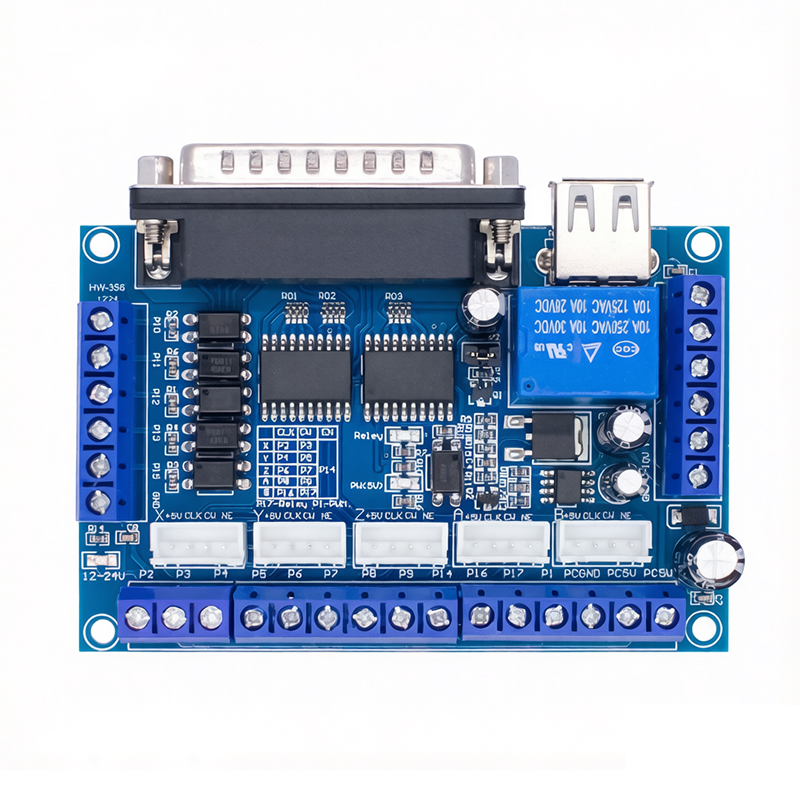 บอร์ดควบคุม MACH3 CNC แบบ 5 แก - 5 Axis Cnc Breakout Board Interface Mach3 บทวิจารณ์และราคา