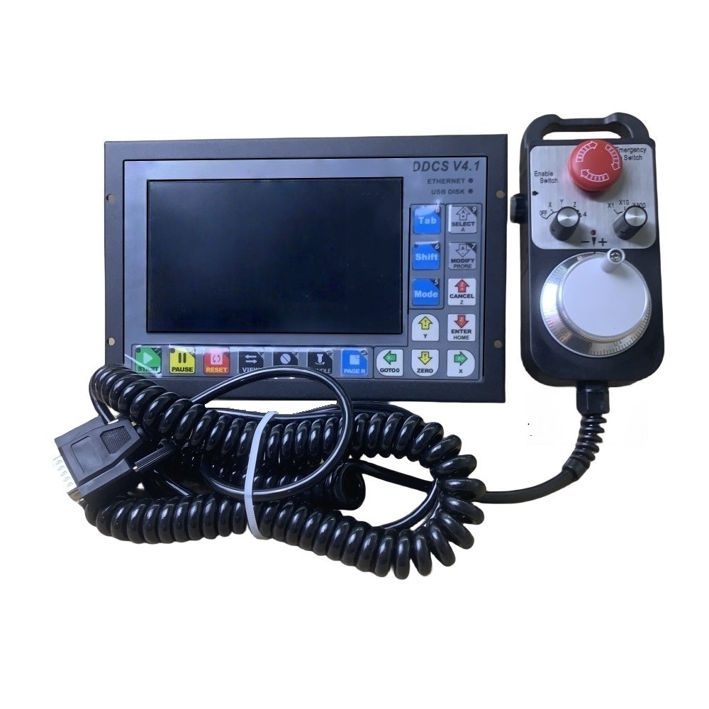 ชุดควบคุมการเคลื่อนที่ CNC รุ่ - Ddcs V4.1 4 Axis Cnc Offline Controller บทวิจารณ์และราคา