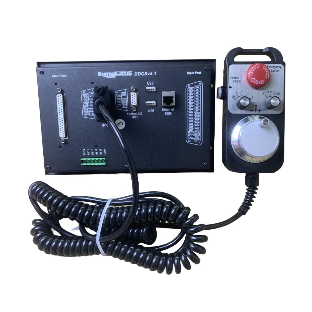 ชุดควบคุมการเคลื่อนที่ CNC รุ่ - Ddcs V4.1 4 Axis Cnc Offline Controller บทวิจารณ์และราคา