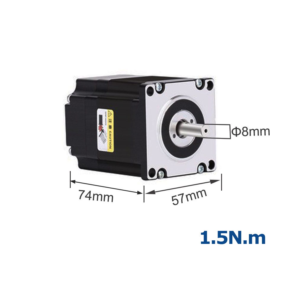 1.5Nm ปิด Loop Stepper Motor D - Nema 23 Closed Loop Stepper Motor Driver Kit บทวิจารณ์และราคา